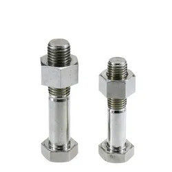 Boulon de sortilège de fil d'alliage de matériel de M50x150 Inconel 718 plein de GH 4169 d'attaches à hautes températures d'acier inoxydable
