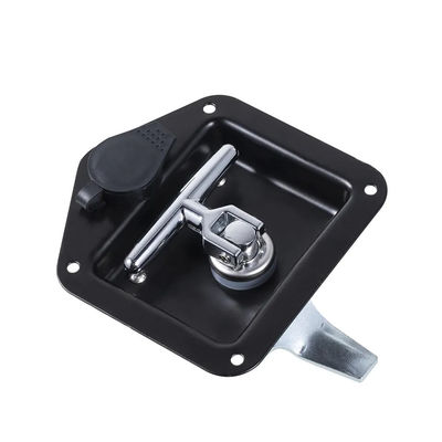 Serrure polonaise de remorque de camion de miroir de verrou de poignée en T d'acier inoxydable de Cabinet